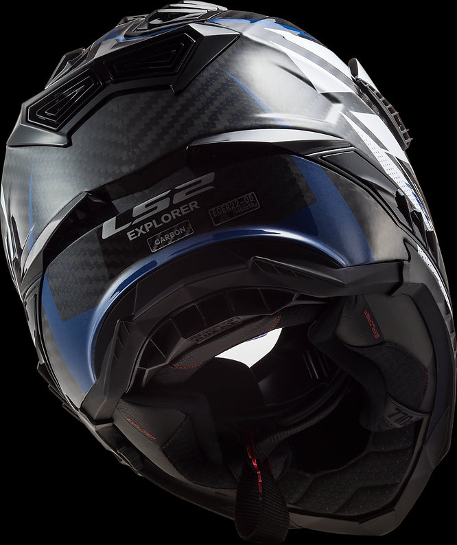 LS2 - Explorer C Focus Adventure Motorcycle Helmet W/ SunShield