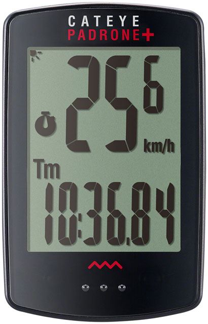 CatEye Padrone+ Wireless Bike Computer - Black