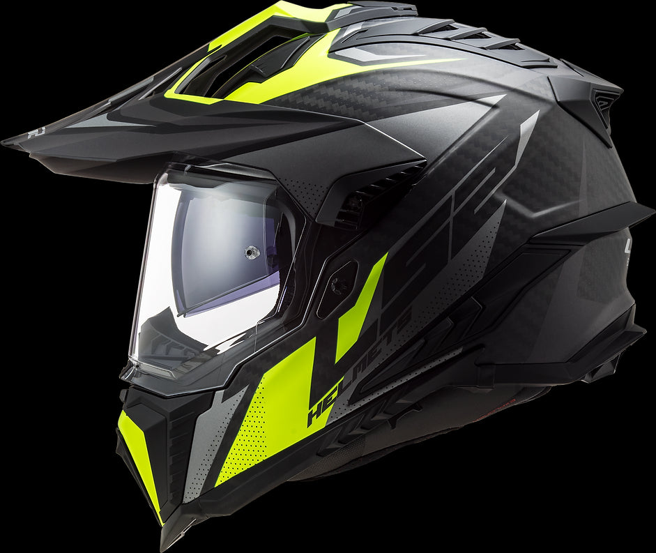 LS2 - Explorer C Focus Adventure Motorcycle Helmet W/ SunShield