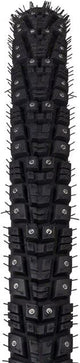 45NRTH Gravdal Studded Winter Road Tire - 700x45 | 240 Carbide Steel Studs | 33 TPI