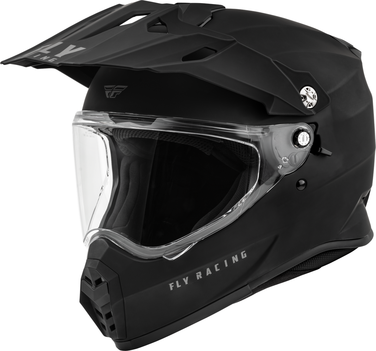 Trekker Solid Helmet Matte Black Md - Cycle City Outdoors
