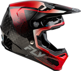 Yth Formula S Carbon Protocol Helmet Black Carbon/Red Yl - Cycle City Outdoors