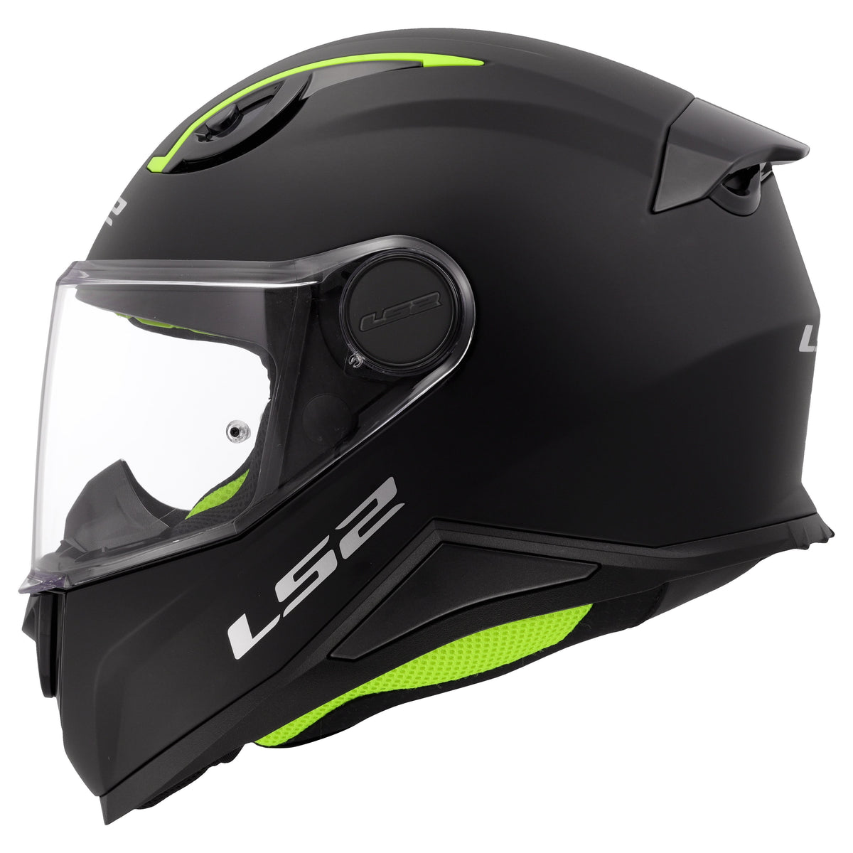 LS2 FF Kid Full Face Youth Helmet | Solid | Gloss White & Matte Black | YM–YL | 812-4023