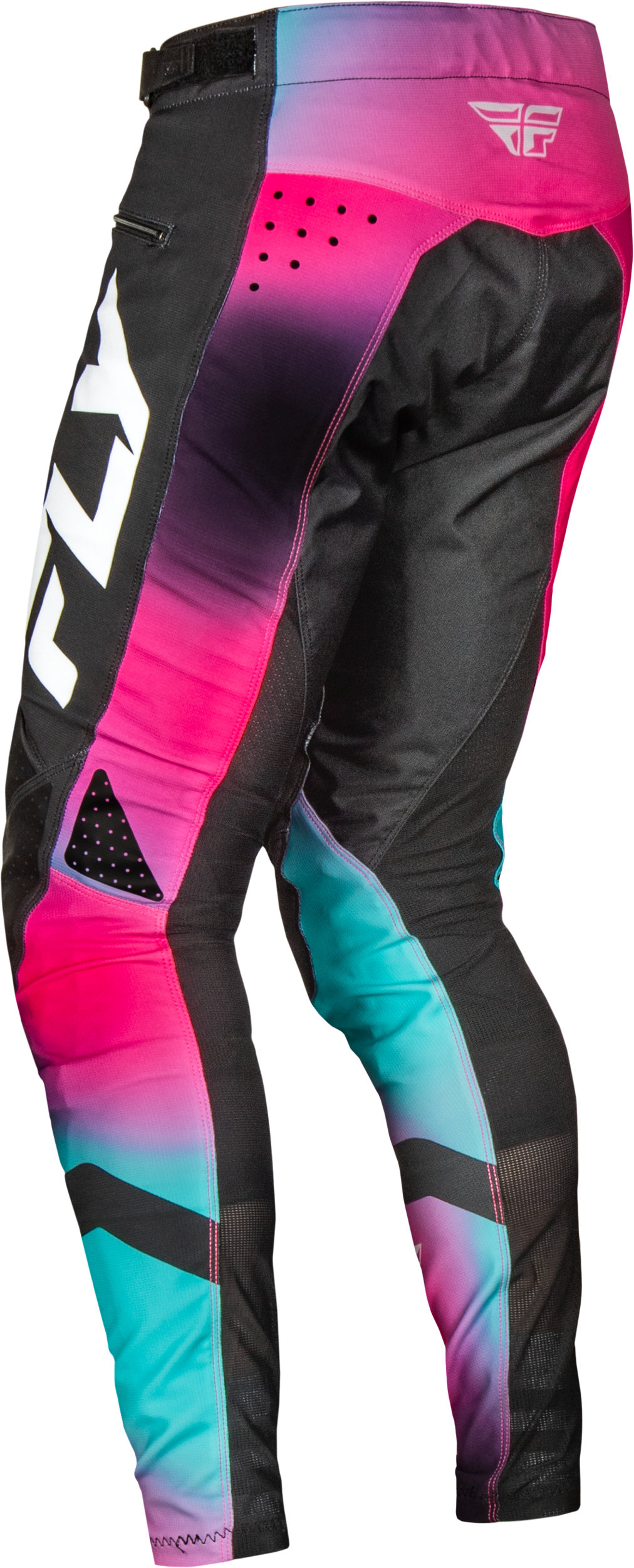 Rayce Bicycle Pants Fuschia/Black/Teal Sz 38 - Cycle City Outdoors