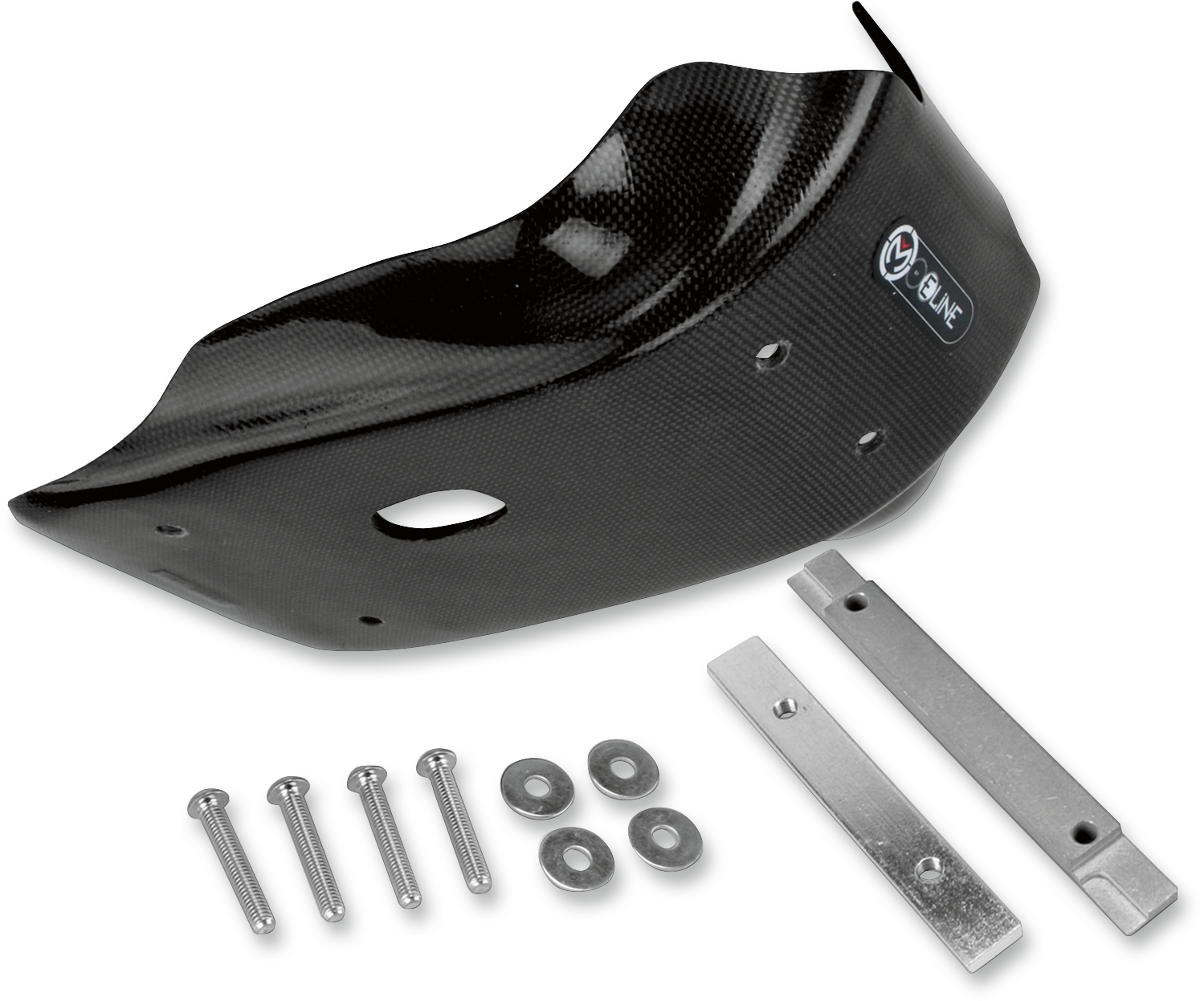MOOSE RACING Carbon Fiber Skid Plate - CR250 HSP25002 - Cycle City Outdoors