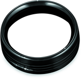 Kuryakyn 7inch Headlamp Trim Ring Gloss Black - Cycle City Outdoors