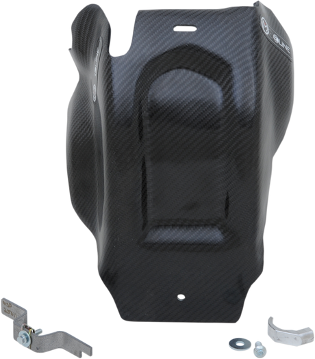 MOOSE RACING Carbon Fiber Skid Plate - Gas Gas | Husqvarna | KTM MSP25017C - Cycle City Outdoors