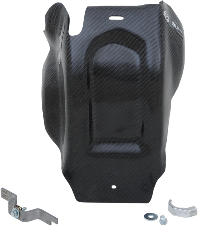 MOOSE RACING Carbon Fiber Skid Plate - Gas Gas | Husqvarna | KTM MSP25017C - Cycle City Outdoors