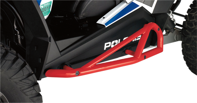 MOOSE RACING Nerf Bars - Red - RZR 2-Seater 1004-RE - Cycle City Outdoors