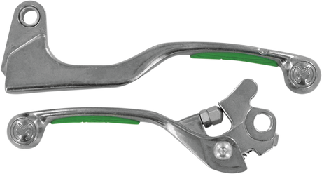 MOOSE RACING Lever Set - Competition - Green 1SGYG98 - Cycle City Outdoors