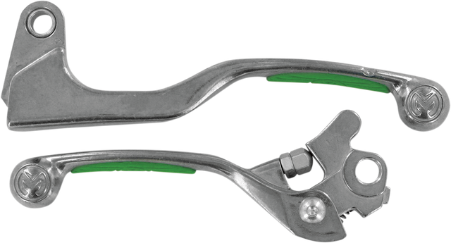 MOOSE RACING Lever Set - Competition - Green 1SGYG98 - Cycle City Outdoors