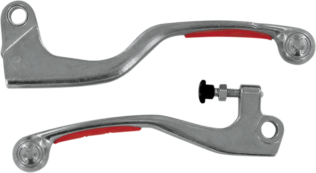 MOOSE RACING Lever Set - Competition - Red 1SGHA63 - Cycle City Outdoors
