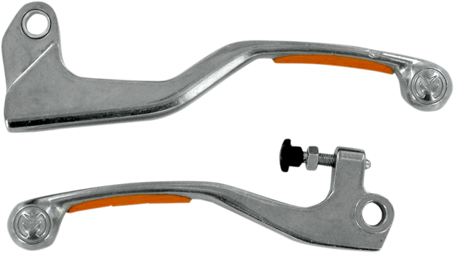 MOOSE RACING Lever Set - Competition - Orange 1SGKJ78 - Cycle City Outdoors