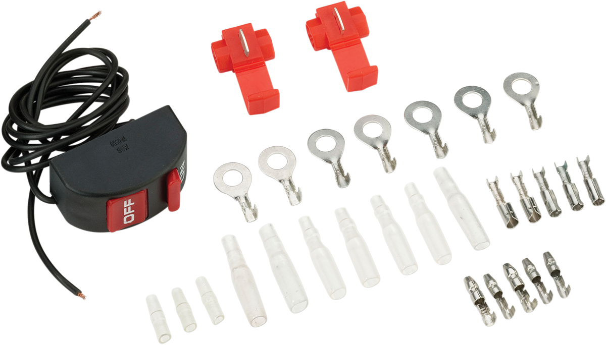 MOOSE RACING Switch - On/Off - Flat Mount 688-8101 - Cycle City Outdoors