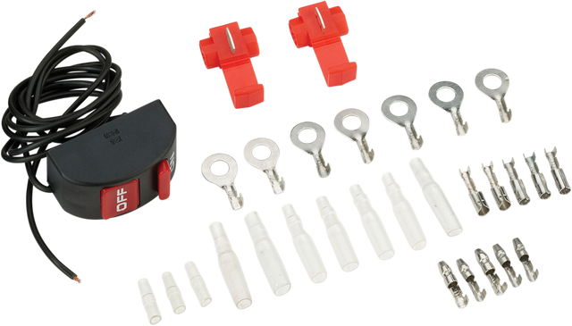 MOOSE RACING Switch - On/Off - Flat Mount 688-8101 - Cycle City Outdoors