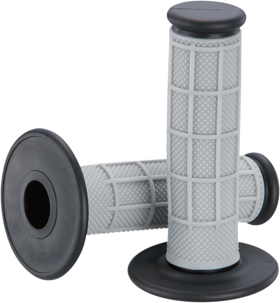 MOOSE RACING Grips - Qualifier - Half Waffle - Black 1MG0715-EBM - Cycle City Outdoors