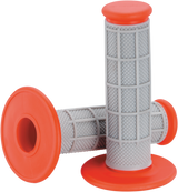 MOOSE RACING Grips - Qualifier - Half Waffle - Red 1MG0715-ERM - Cycle City Outdoors