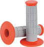 MOOSE RACING Grips - Qualifier - Half Waffle - Red 1MG0715-ERM - Cycle City Outdoors