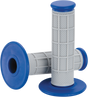 MOOSE RACING Grips - Qualifier - Half Waffle - Blue 1MG0715-EUM - Cycle City Outdoors