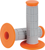 MOOSE RACING Grips - Qualifier - Half Waffle - Orange 1MG0715-EVM - Cycle City Outdoors