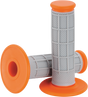 MOOSE RACING Grips - Qualifier - Half Waffle - Orange 1MG0715-EVM - Cycle City Outdoors