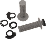 MOOSE RACING Grips - Lock-On - Gray/Silver B36MRG-S - Cycle City Outdoors