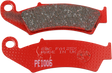 EBC FA-TT Series Semi-sintered Front Brake Pads - FA125X (Honda CR250R / CR125R / CR500R 1986–2001)