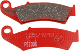 EBC FA-TT Series Semi-sintered Front Brake Pads - FA125X (Honda CR250R / CR125R / CR500R 1986–2001)
