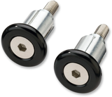 MOOSE RACING Bar End - Black 1BEC0661-PBPM - Cycle City Outdoors