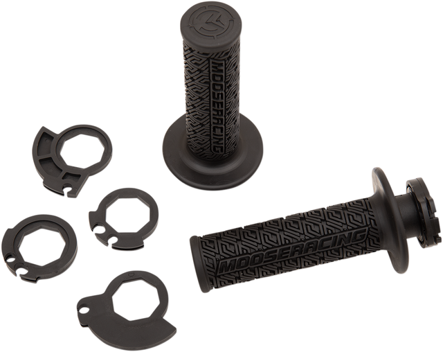 MOOSE RACING Grips - Lock-On - Black/Gold B36MRB-D - Cycle City Outdoors