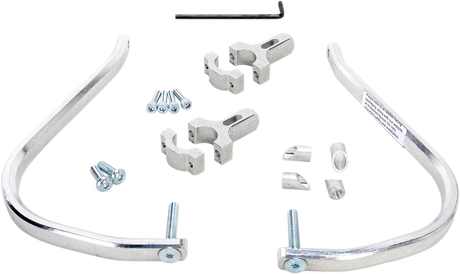 MOOSE RACING Handguards - Aluminum - 1-1/8" - Mini - Silver 50-4014M - Cycle City Outdoors
