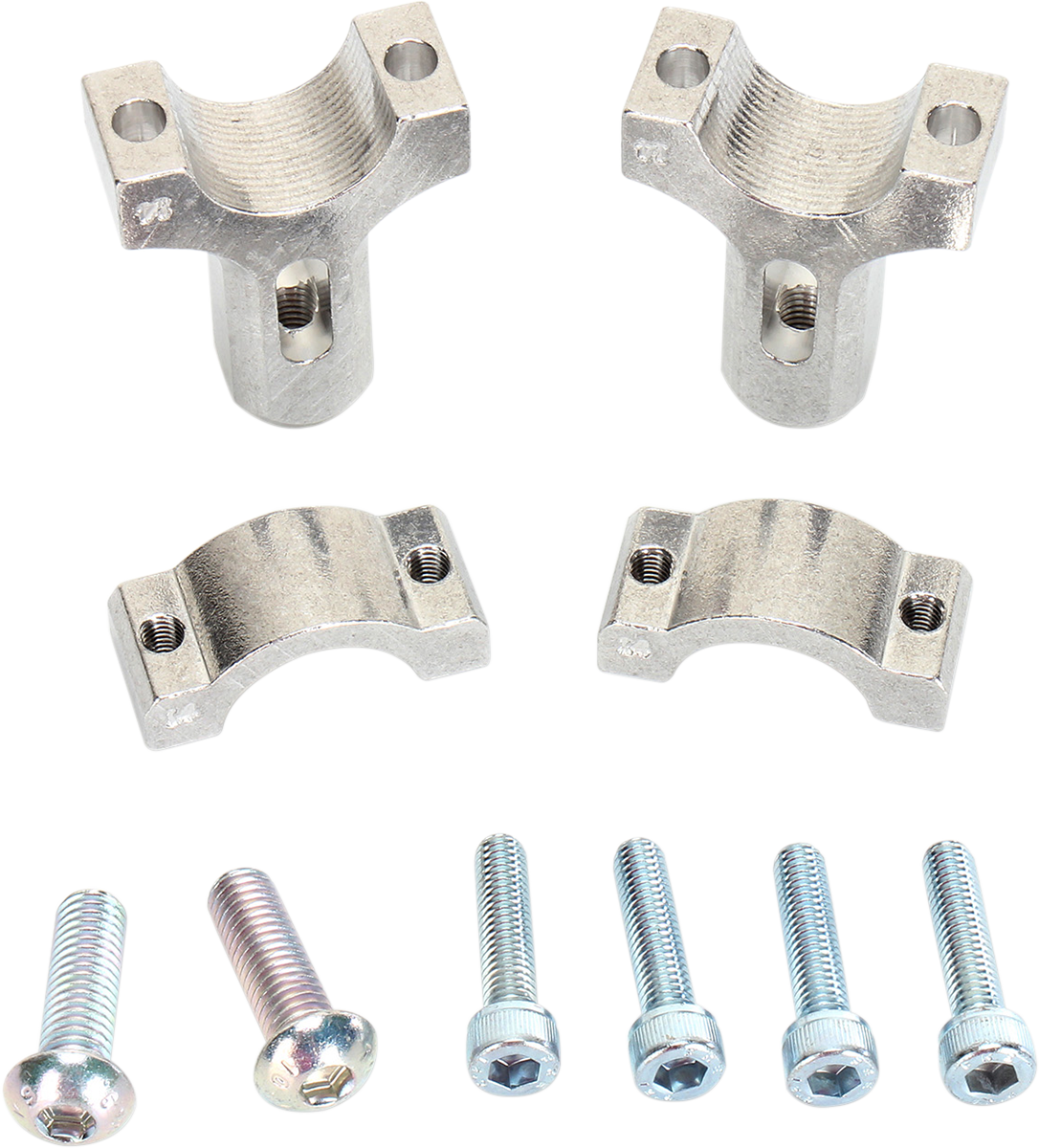 MOOSE RACING Handguard Clamp - Aluminum - Silver 50-014S - Cycle City Outdoors