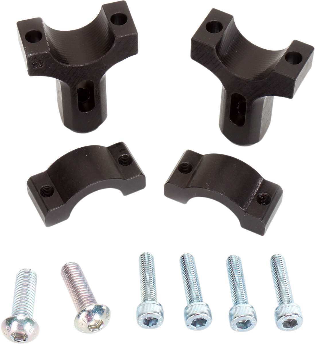 MOOSE RACING Handguard Clamp - Aluminum - Black 50-014B - Cycle City Outdoors