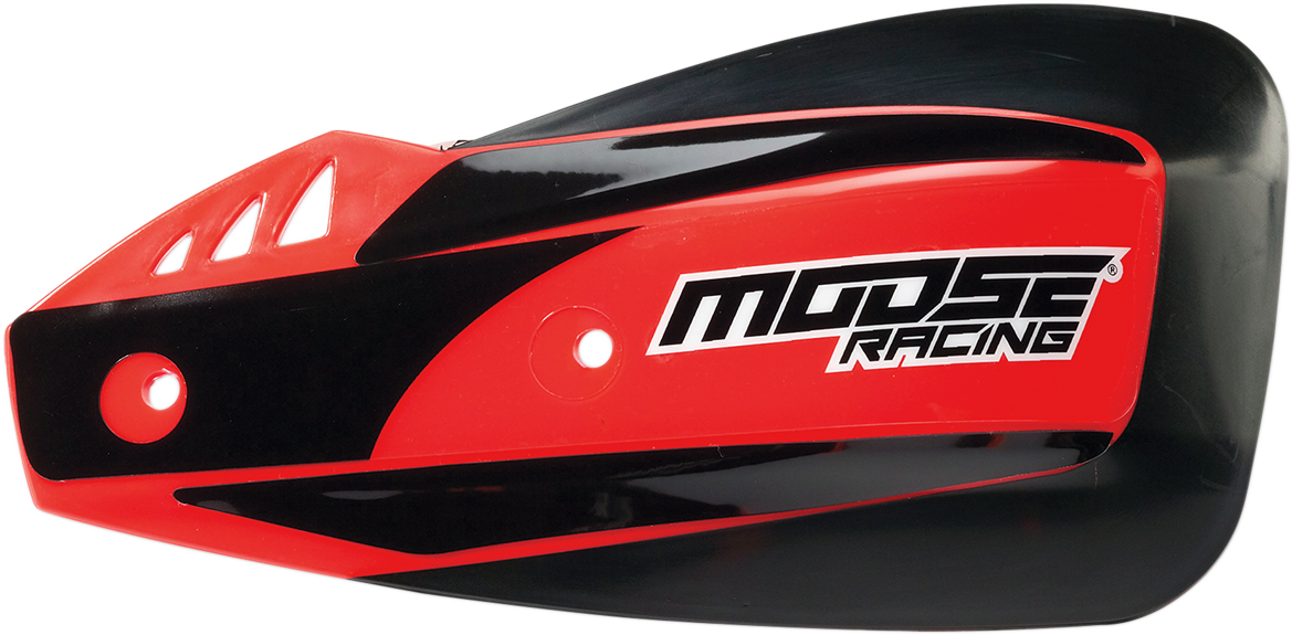 MOOSE RACING Handshields - Replacement - Podium - Red 0635-1464 - Cycle City Outdoors