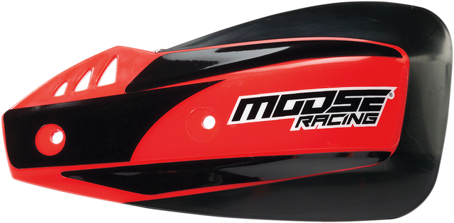 MOOSE RACING Handshields - Replacement - Podium - Red 0635-1464 - Cycle City Outdoors
