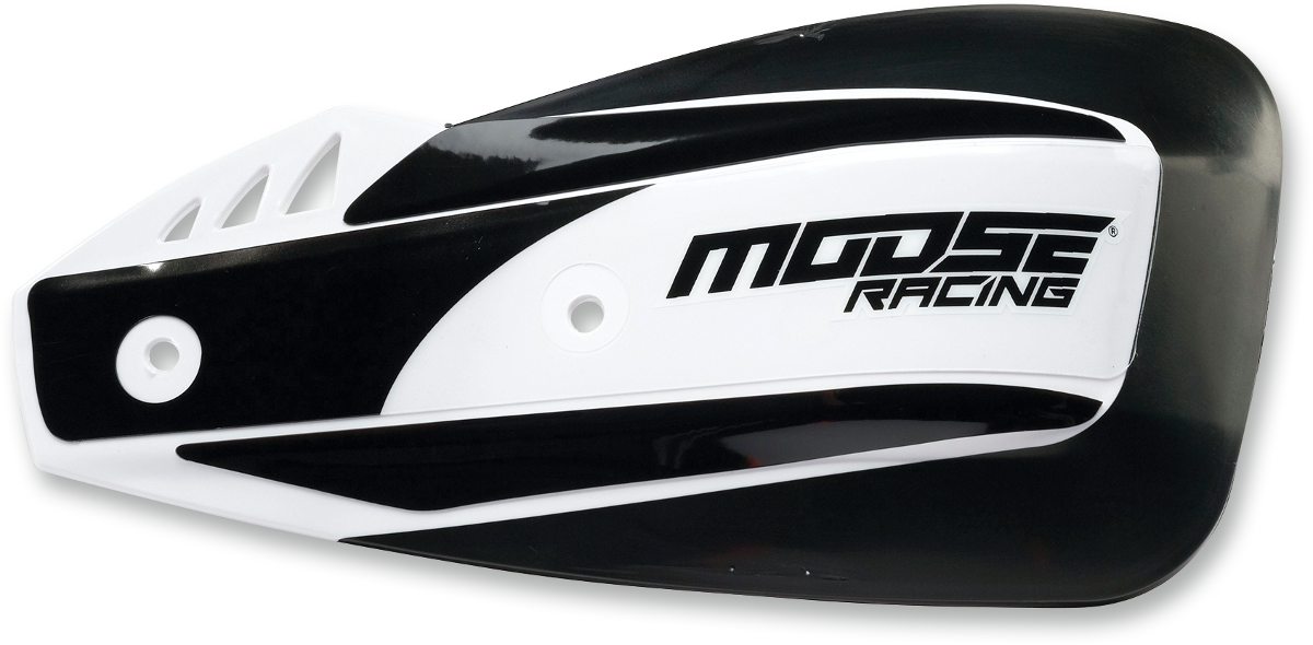 MOOSE RACING Handshields - Replacement - Podium - White 0635-1465 - Cycle City Outdoors