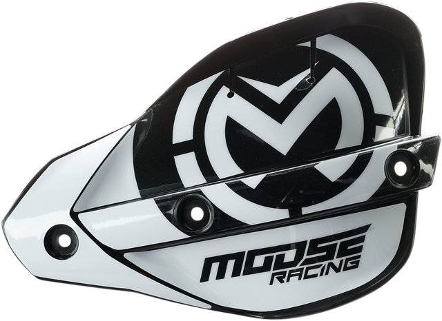 MOOSE RACING Handshields - Replacement - Enduro - Black 0635-1466 - Cycle City Outdoors