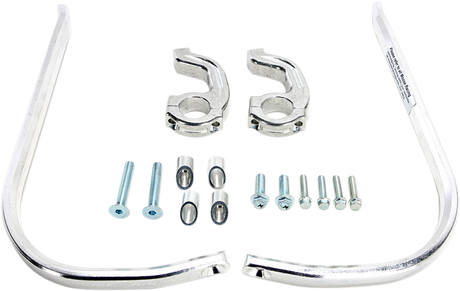 MOOSE RACING Handguards - Contour - Magura - Silver 50-5236S - Cycle City Outdoors