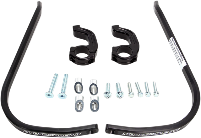 MOOSE RACING Handguards - Contour - Twinwall - Black 50-6206 - Cycle City Outdoors