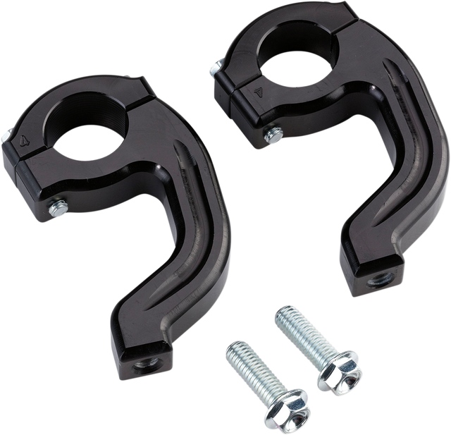 MOOSE RACING Handguard Clamp - Contour - Pro Taper - Black 50-214B - Cycle City Outdoors