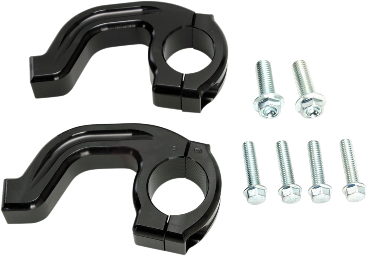 MOOSE RACING Handguard Clamp - Contour - Magura - Black 50-236B - Cycle City Outdoors