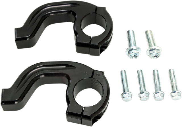 MOOSE RACING Handguard Clamp - Contour - Magura - Black 50-236B - Cycle City Outdoors