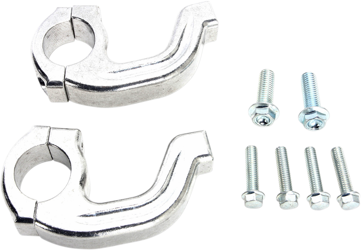 MOOSE RACING Handguard Clamp - Contour - Magura - Silver 50-236S - Cycle City Outdoors