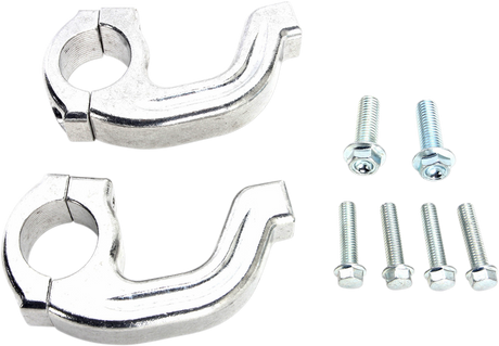 MOOSE RACING Handguard Clamp - Contour - Magura - Silver 50-236S - Cycle City Outdoors