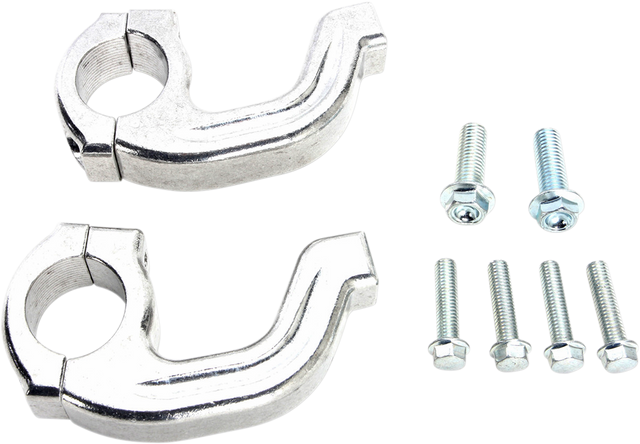 MOOSE RACING Handguard Clamp - Contour - Magura - Silver 50-236S - Cycle City Outdoors