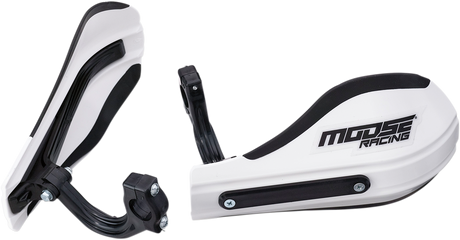 MOOSE RACING Handguards - Roost 2 - White 53-220 - Cycle City Outdoors