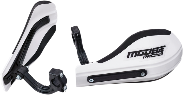 MOOSE RACING Handguards - Roost 2 - White 53-220 - Cycle City Outdoors