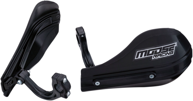 MOOSE RACING Handguards - Roost 2 - Black 53-224 - Cycle City Outdoors