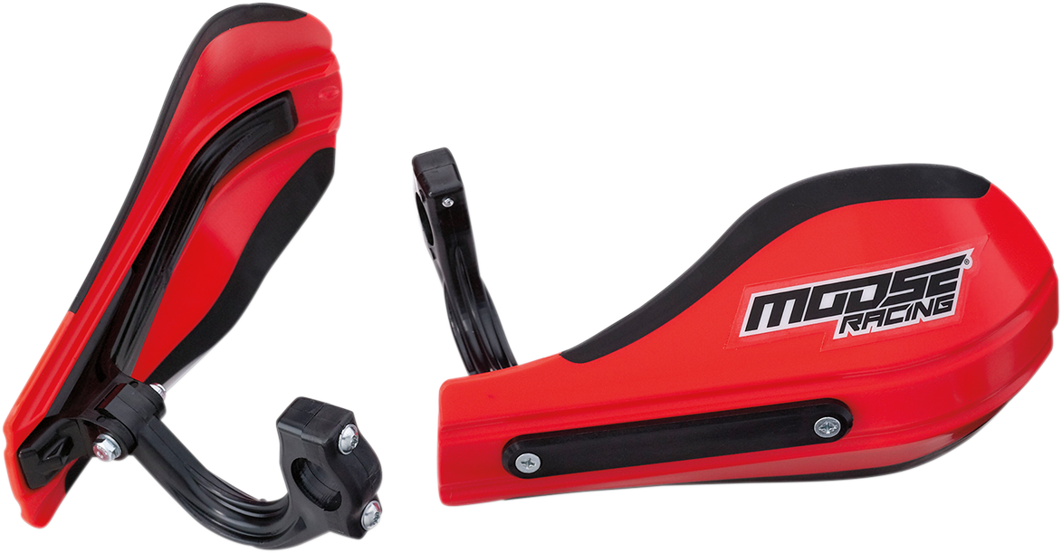 MOOSE RACING Handguards - Roost 2 - Red 53-226 - Cycle City Outdoors