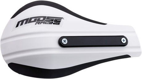 MOOSE RACING Handguards - Deflector - Contour 2 - White 51-220 - Cycle City Outdoors